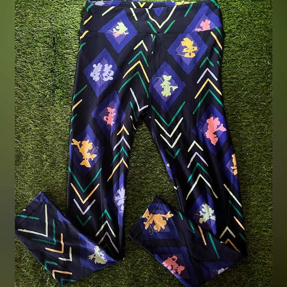 LuLaRoe Disney Minnie & Mickey Mouse Leggings OS - Picture 6 of 6